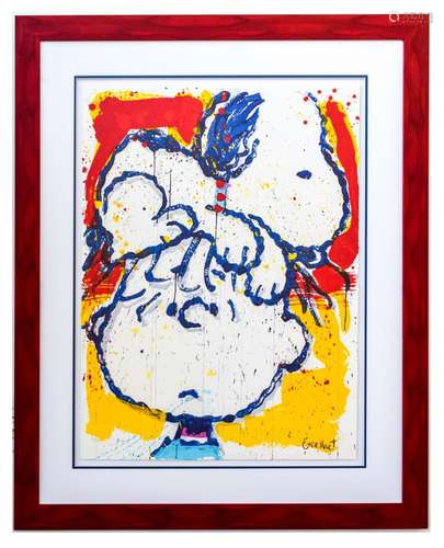 Tom Everhart- Hand Pulled Original Lithograph 