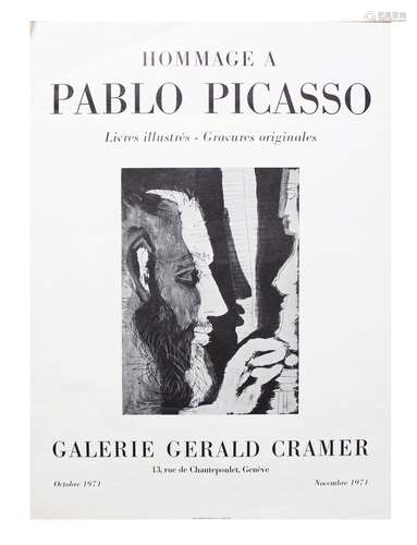 Pablo Picasso- Lithographic Poster