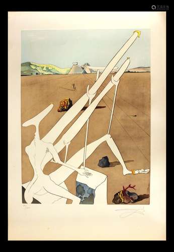 Salvador Dali- Original Engravings with Lithographic Color 