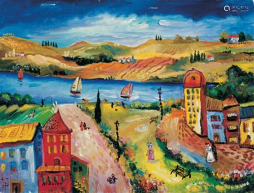 Oleg Nikulov- Original Giclee on Canvas 