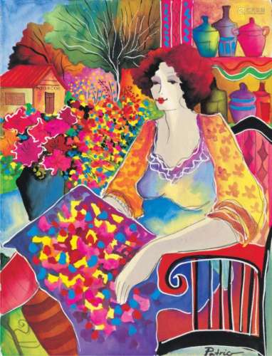 Patricia Govezensky- Original Giclee on Canvas 