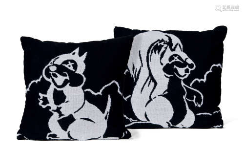 KAWS×Disney 2002年作 Chip and Dale Pillows 抱枕