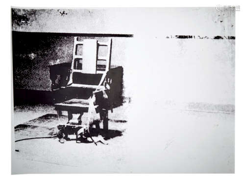 安迪·沃霍尔 “电椅”底片 胶片