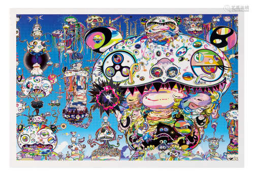 村上隆 2017年作 Takashi Murakami puzzle， 1000 pieces 纸质