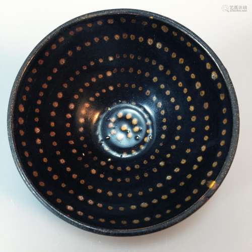 A Jizhou Kiln Starry Black-Glazed Bowl