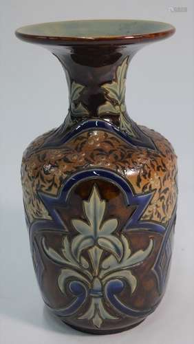 A Doulton Lambeth vase decorated by Eliza Simmance