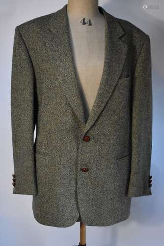 Three gentlemen's Harrods and Peter Milkowski tweed jackets