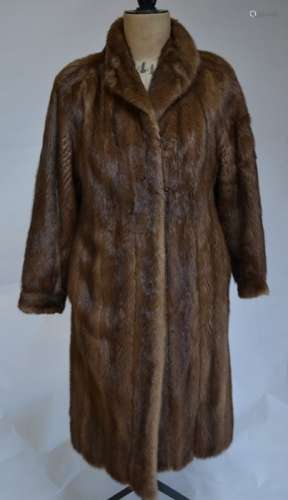 Christian Dior Fourrures full-length mink coat
