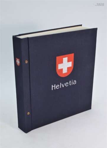 Helvetia Album of Swiss postage stamps