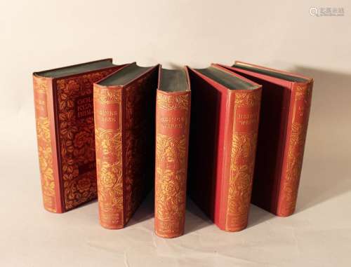 Heinrich Heine and Nikolaus Lenau, 5 books by Bong…