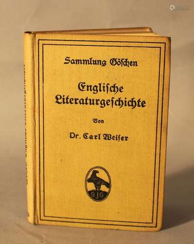 Englische Literaturgeschichte, Sammlung Göschen, B…