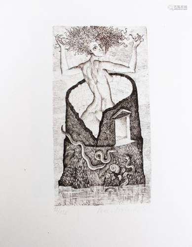 Peter Proksch (1935 2012), Eva, etching on paper. …