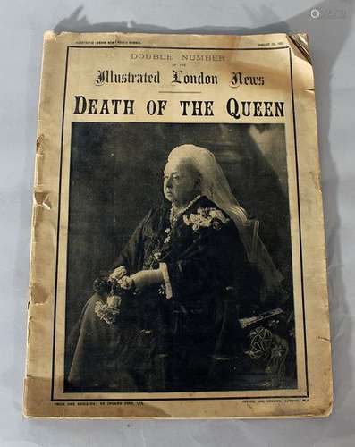 London News, Death of the Queen, 26th of January 1…