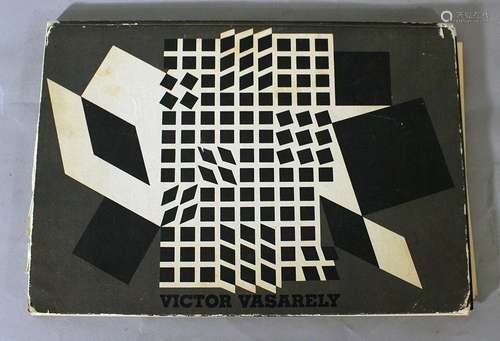 Victor Vasarely (1906 – 1997), Map, in French and …