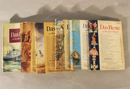 Readers Digest, six volumes in german language, fr…
