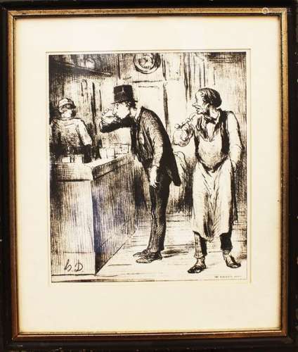 Honoré Daumier (1808 1879) graphic by Collectors G…