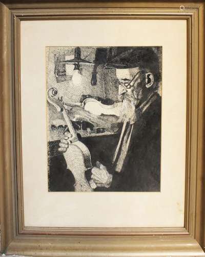 Artist 20th Century, Instrument maker, etching on …