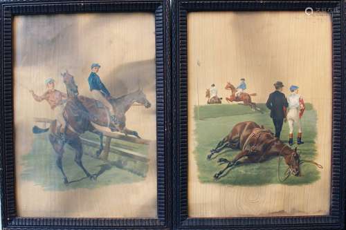 Two sporting prints by Legras Paris and Ackermann …