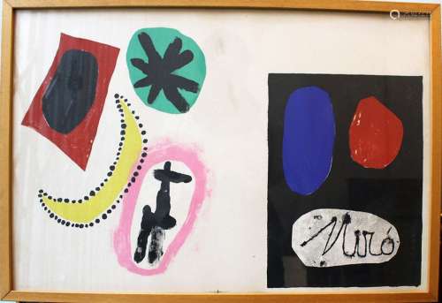 Joan Miró i Ferrà (1893 1983) graphic on paper, fr…