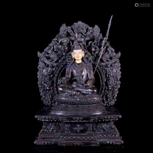A Copper Statue of Master Padmasambhava