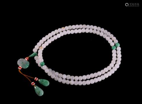 The Buddhist 108 seeds Prayer Jade Beads