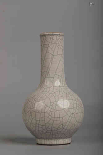 A Guan Type Glazed Vase