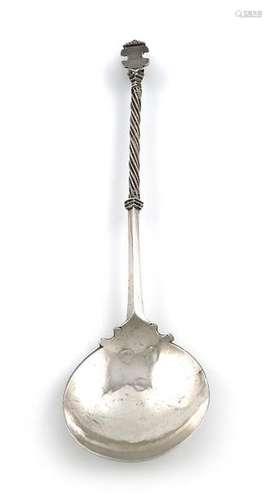 An 18th century Dutch silver spoon, maker's mark E…