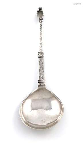 A Dutch silver spoon, mark unidentified, probably …