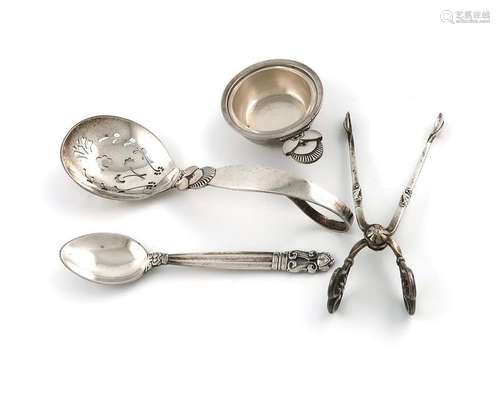 By Georg Jensen, a small collection of Danish silv…