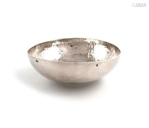 A modern Britannia standard silver bowl, maker's m…