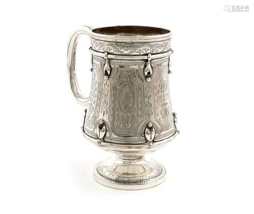 A Victorian Scottish silver mug, by William Marsha…