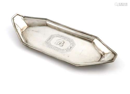 A George III silver snuffer's tray, by William Tuc…