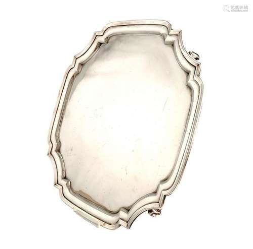 A modern silver salver, by J. B. Chatterley and So…