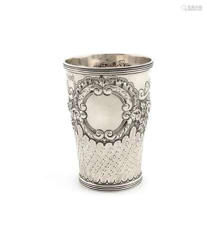 A Victorian silver beaker, by George Jackson, Lond…