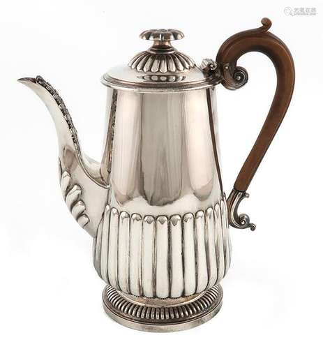 A William IV silver coffee pot, by The Barnards, L…