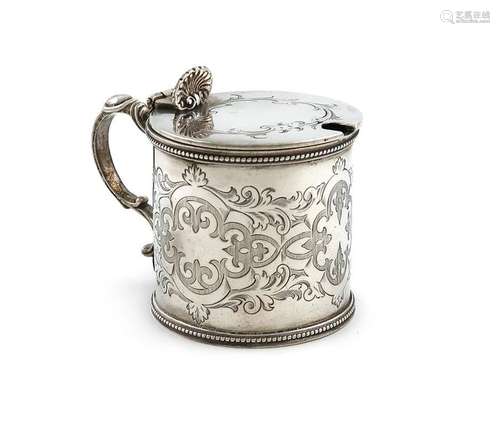 A Victorian silver mustard pot, by Henry Holland, …