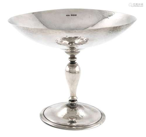 An Edwardian silver tazza, by James Dixon and Sons…