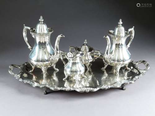 Important Victorian style tea and coffee service. …
