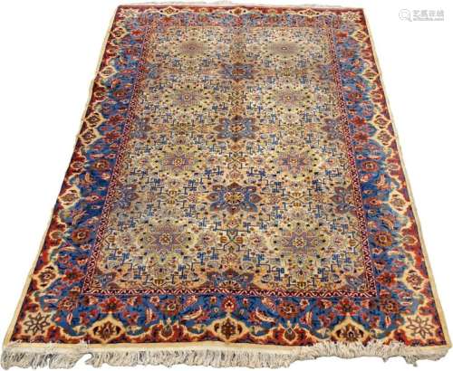 Tébriz carpet. It features eleven starred medallio…