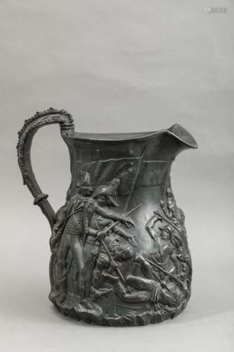 Historical jug representing \