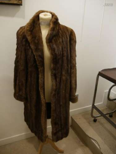 Mink coat, size 42/44.