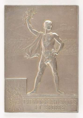 Paris 1900 Summer Olympics Silver WinnerÂs Medal