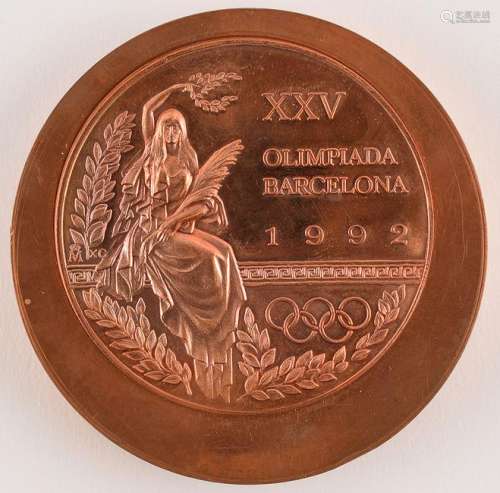 Barcelona 1992 Summer Olympics Bronze Winner's Pattern