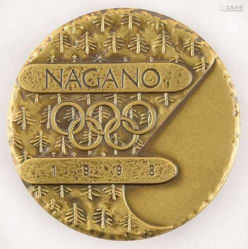 Nagano 1998 Winter Olympics Bronze Participation Medal