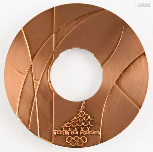 Torino 2006 Winter Olympics Bronze Winner's Medal