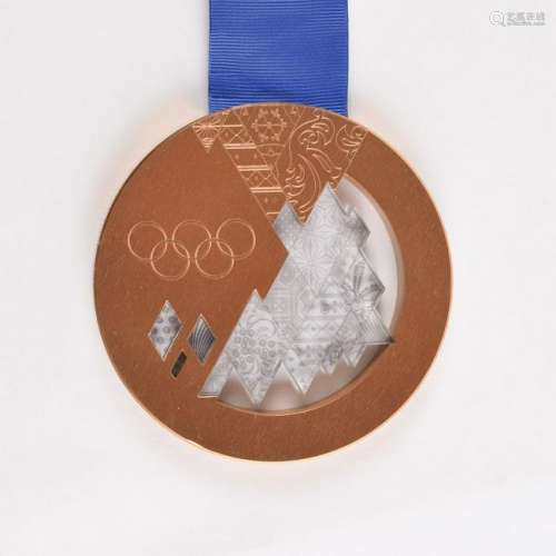 Sochi 2014 Winter Olympics Bronze Winner's Medal