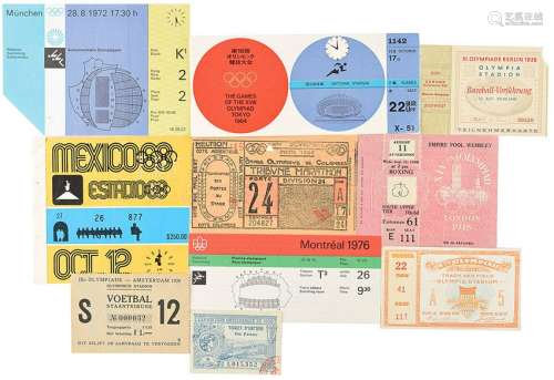 Summer Olympics Ticket Collection