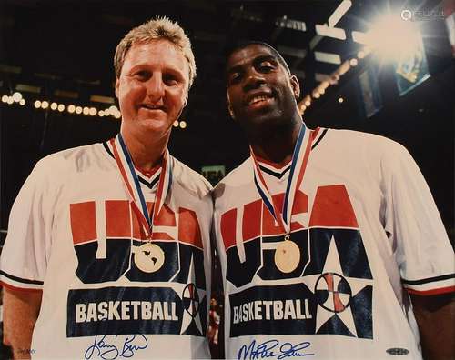 Larry Bird and Magic Johnson