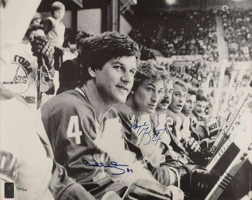 Wayne Gretzky and Bobby Orr