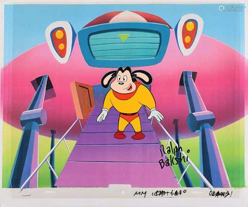 Mighty Mouse production cel from Mighty Mouse: The New